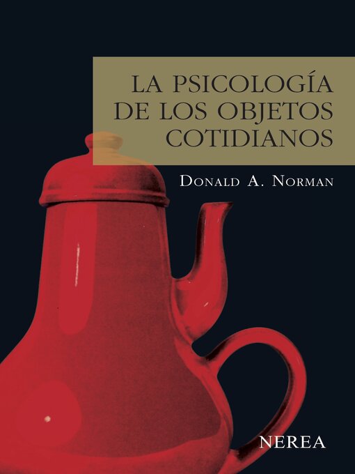 Cover image for La psicología de los objetos cotidianos